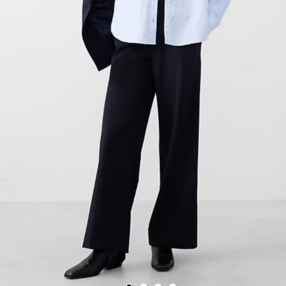 Banana Republic Wide Leg Sculpted Trouser - Picture 1 of 5